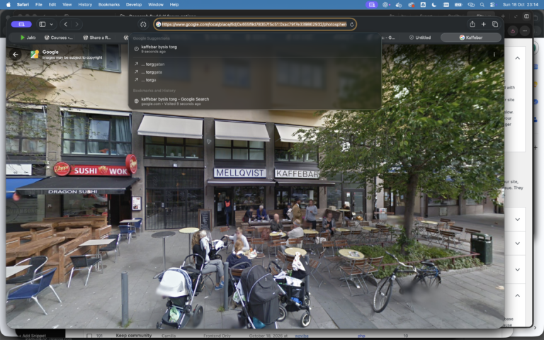 Coffe place in Stockholm: Kaffebar at Bysis torg @ T-Mariatorget